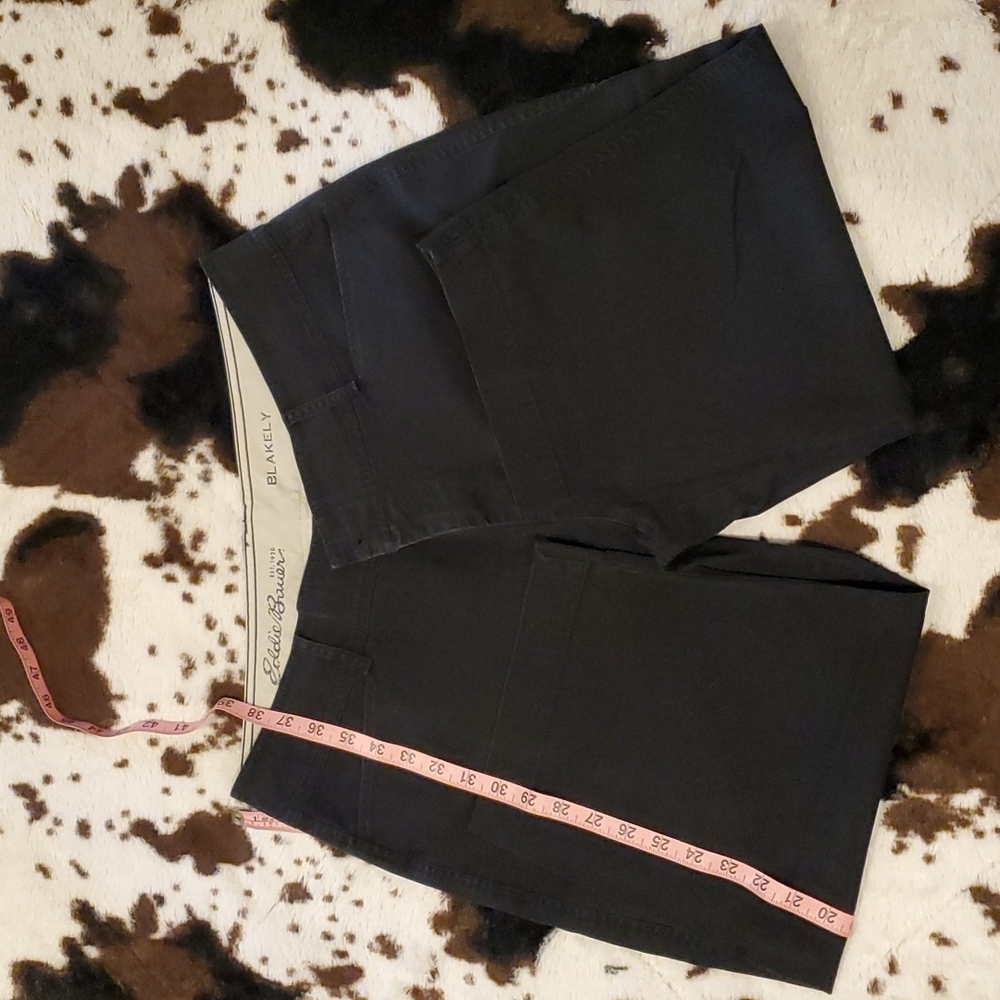 Eddie Bauer Blakley 14 Black Capri